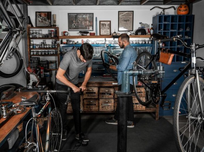 garage multi-use conversion workshop gym storage