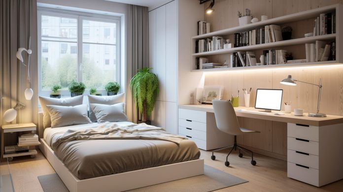 small bedroom furniture ideas maximize storage space